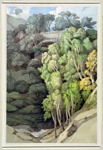 Pont du Diable, 1810 - Francis Towne